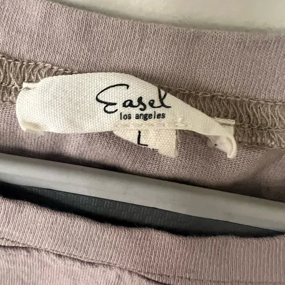 Easel Mocha Mauve Midi Dress - Picture 2 of 6